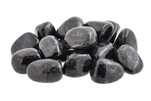 Load image into Gallery viewer, Arfvedsonite Tumbled Stones - 1/2 lb

