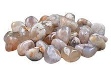 Load image into Gallery viewer, Flower Agate Tumbled Stones - 1 lb
