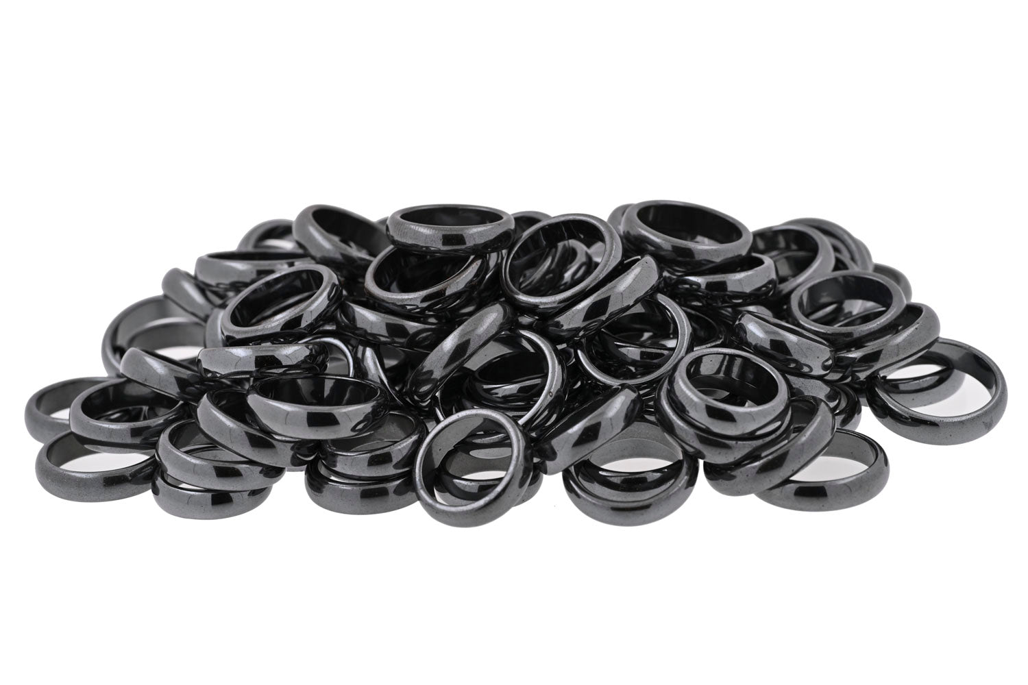 Hematite Rings - 100 pcs – RockRestock.com