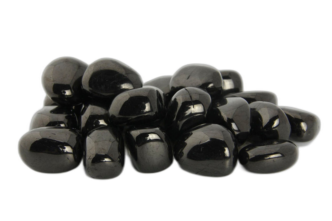 Jet Tumbled Stones - 1/2 lb