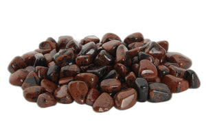 Mahogany Obsidian Small Tumbled Stones - 1 lb