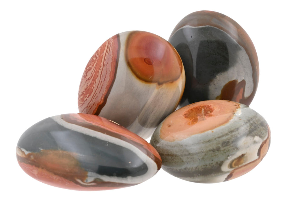 Polychrome Jasper Palms - 1 lb