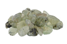 Load image into Gallery viewer, Prehnite w/ Epidote Tumbled Stones
