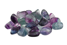 Load image into Gallery viewer, Rainbow Fluorite Tumbled Stones
