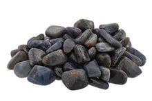 Load image into Gallery viewer, Blue Sapphire Small Tumbled Stones - 1/2 lb
