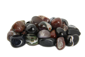Sardonyx Tumbled Stones - 1 lb