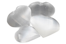 Load image into Gallery viewer, Selenite Large Hearts - 4 pcs
