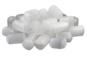 Selenite Pebbles / XL Tumbled - 1 lb