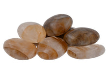 Load image into Gallery viewer, Hematoid Quartz (Natural Yellow) Small Palms - 1 lb
